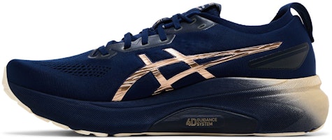 Asics Gel-Kayano 31 舒適百搭防滑耐磨 低筒 休閒跑步鞋 男款 藍金色 Lookbook Asics Gel-Kayano 31 舒適百搭防滑耐磨 低筒 休閒跑步鞋 男款 藍金色