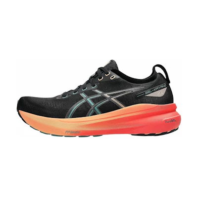 ASICS Gel Kayano 31 Wide 'Black Rainy Lake Orange'