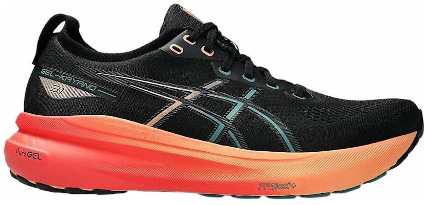 ASICS Gel Kayano 31 Ancho 'Negro Lluvia Lago Naranja' 1011B869-004 Order ASICS Gel Kayano 31 Ancho 'Negro Lluvia Lago Naranja' 1011B869-004