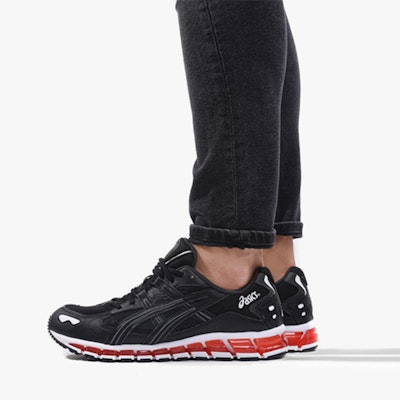 아식스 젤 카야노 5 360 '블랙 레드' 1021A159-001 Sizing 아식스 젤 카야노 5 360 '블랙 레드' 1021A159-001