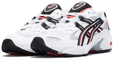 Lookbook 亞瑟士Gel Kayano 5 OG '白黑紅' 1191A176-101