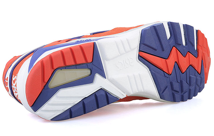 Shop アシックス ゲルカヤノトレーナー "オレンジ" H5A4L-3001