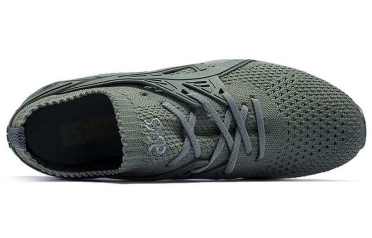 Lookbook アシックス ゲルカヤノ トレーナーニット "アガベグリーン" H705N-8181