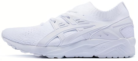 ASICS Gel Kayano Trainer Knit 'Triple White' H705N-0101 ASICS Gel Kayano Trainer Knit 'Triple White' H705N-0101