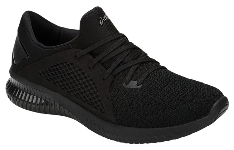 Lookbook ASICS Gel Kenun Knit MX ''Triple Black'' Sneaker Zwart 1021A025-001