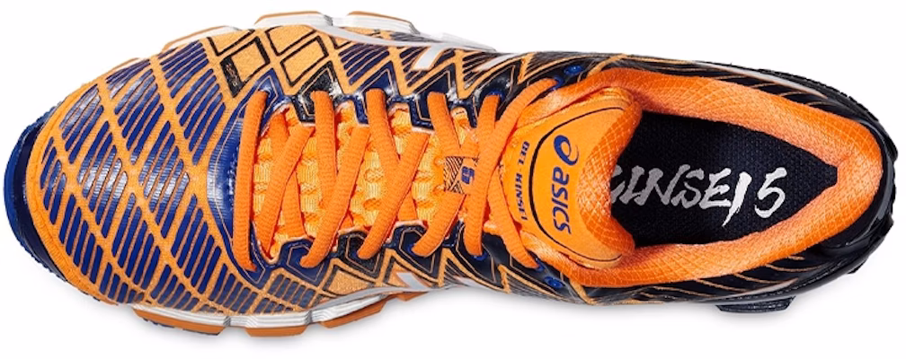 ASICS Gel Kinsei 5 'Flash Orange Royal' Lelaki & Wanita Kasut Sukan T3E4Y-3001 Lookbook ASICS Gel Kinsei 5 'Flash Orange Royal' Lelaki & Wanita Kasut Sukan T3E4Y-3001