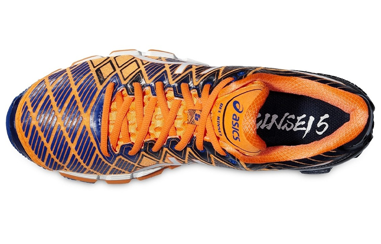 Lookbook ASICS Gel Kinsei 5 'Flash Orange Royal' Lelaki & Wanita Kasut Sukan T3E4Y-3001