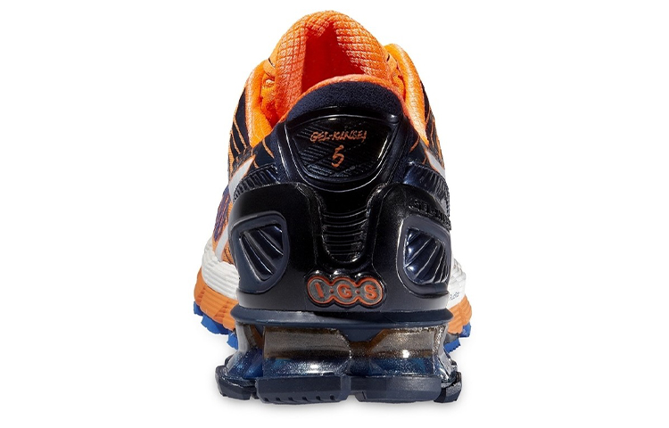 Shop ASICS Gel Kinsei 5 'Flash Orange Royal' Lelaki & Wanita Kasut Sukan T3E4Y-3001