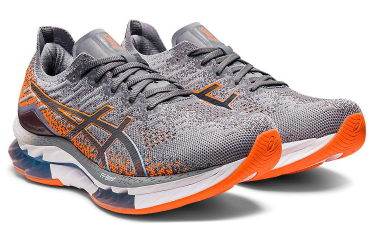 Lookbook ASICS Gel Kinsei Blast ''Sheet Rock Shocking Orange'' Hardloopschoenen 1011B203-020