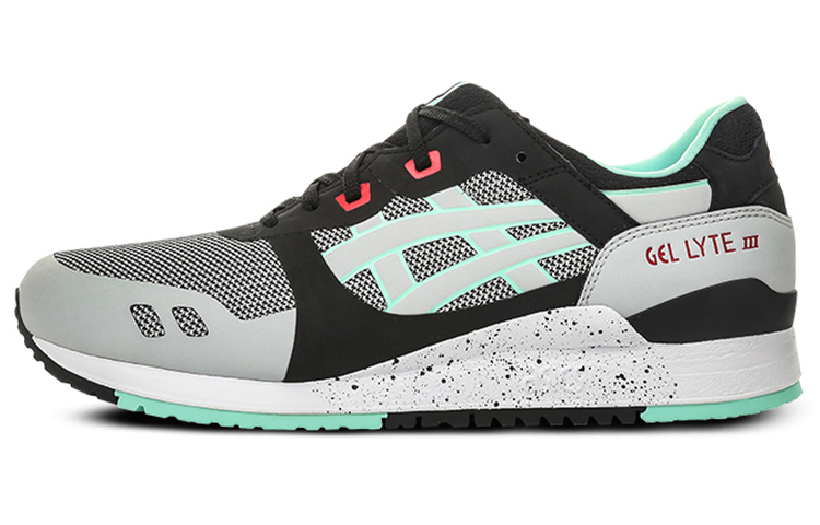 Buy Asics Gel Lyte 3 減震耐磨防滑 低筒運動鞋 黑綠灰