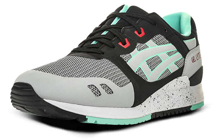 Lookbook Asics Gel Lyte 3 減震耐磨防滑 低筒運動鞋 黑綠灰