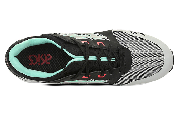 Shop Asics Gel Lyte 3 減震耐磨防滑 低筒運動鞋 黑綠灰