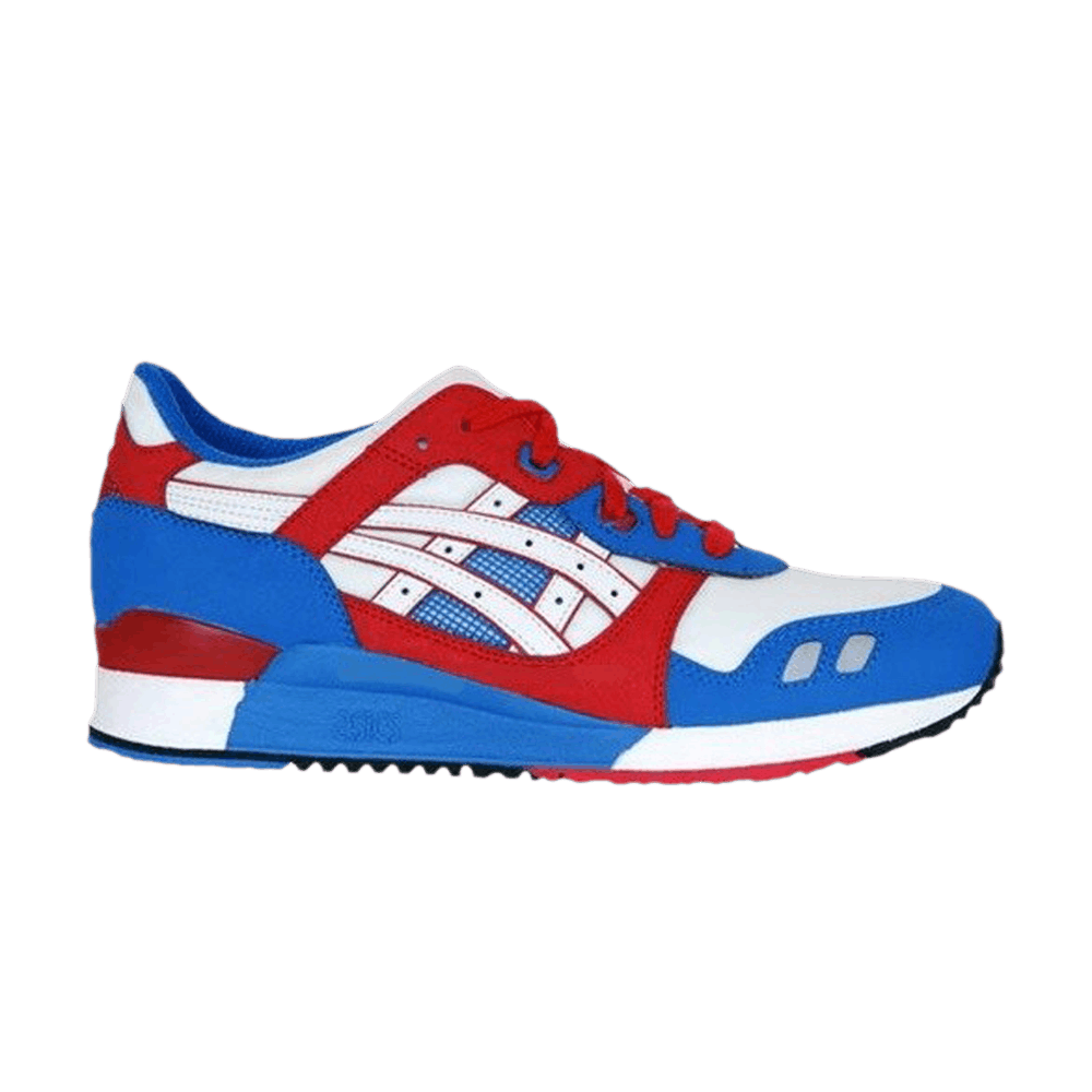 Buy 풋락커 독점 아식스 젤 라이트 3 '블루 레드' HN538-BLUE-RED