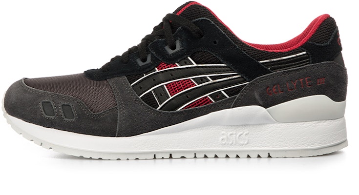 ASICS Gel Lyte 3 'Gris Oscuro Rojo' H6X2L-9090 Buy ASICS Gel Lyte 3 'Gris Oscuro Rojo' H6X2L-9090