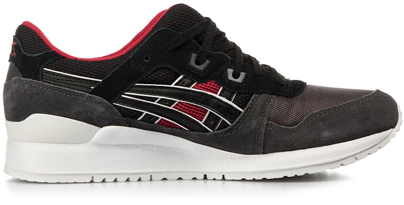 ASICS Gel Lyte 3 'Gris Oscuro Rojo' H6X2L-9090 Order ASICS Gel Lyte 3 'Gris Oscuro Rojo' H6X2L-9090