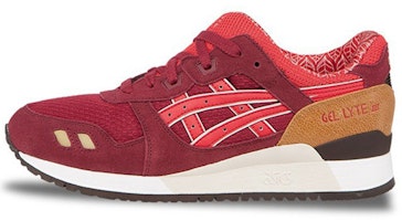 ASICS Gel Lyte 3 'Fiery Red' HN514-2523 ASICS Gel Lyte 3 'Fiery Red' HN514-2523