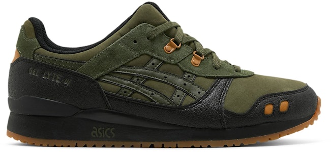 亚瑟士Gel Lyte 3 '橄榄黑' 1203A187-303 Buy 亚瑟士Gel Lyte 3 '橄榄黑' 1203A187-303