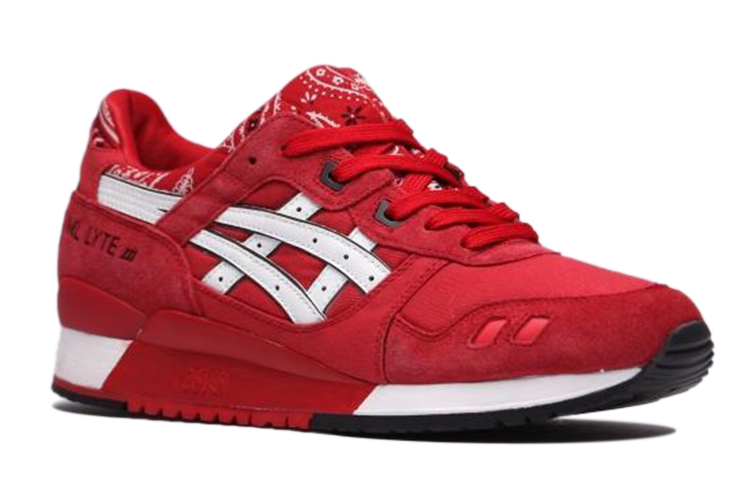 Lookbook ASICS Gel Lyte 3 '红色头巾' H424N-2301