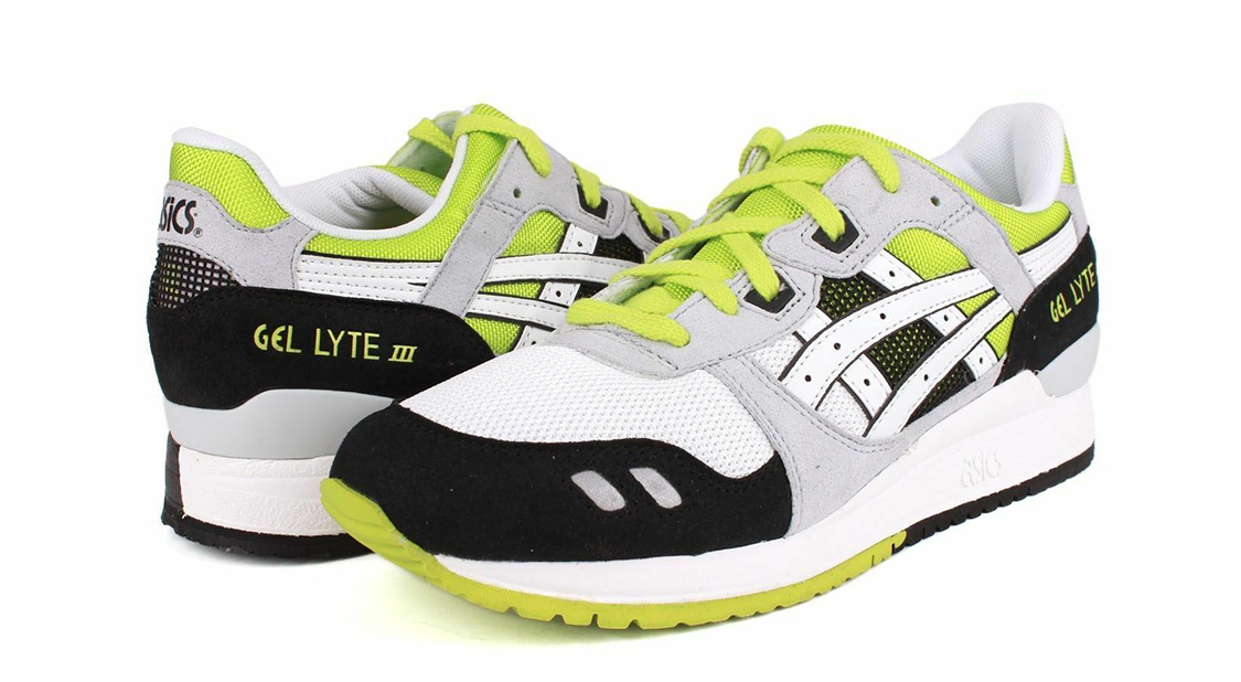 Lookbook ASICS Gel Lyte 3 'Putih Lime' H307N-0101
