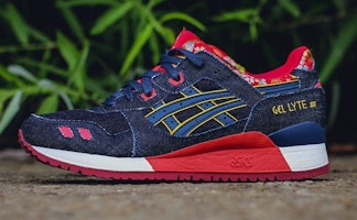 ASICS Gel Lyte 3 Japanese Denim 'Kimono' H5L2N-5050 ASICS Gel Lyte 3 Japanese Denim 'Kimono' H5L2N-5050