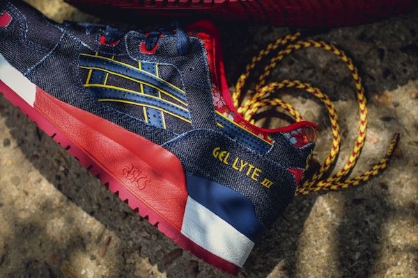 ASICS Gel Lyte 3 Denim Jepang 'Kimono' H5L2N-5050 Lookbook ASICS Gel Lyte 3 Denim Jepang 'Kimono' H5L2N-5050