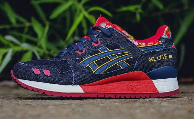 ASICS Gel Lyte 3 Japanese Denim Kimono H5L2N 5050 H5L2N 5050