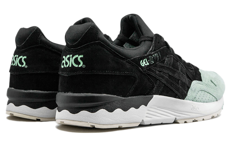Lookbook アシックス ゲルライト5 ブラック H737L-9090