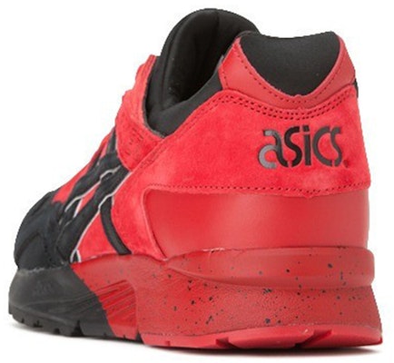 ASICS Gel-Lyte 5 Minimalistic Cozy Retro Casual Red/Black TQ6P4L-2590 Lookbook ASICS Gel-Lyte 5 Minimalistic Cozy Retro Casual Red/Black TQ6P4L-2590