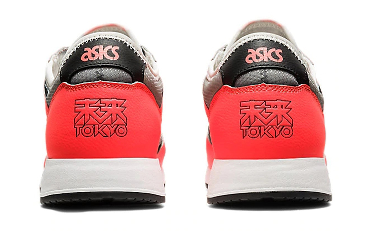 ASICS Gel-Lyte Running Shoes Black/Red/Grey 圖 4