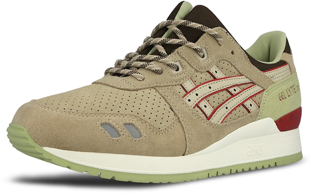 Asics Gel-Lyt III 防滑耐磨 復古低筒運動鞋 男女同款 棕櫚 Lookbook Asics Gel-Lyt III 防滑耐磨 復古低筒運動鞋 男女同款 棕櫚