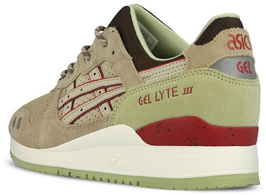 Asics Gel-Lyt III 防滑耐磨 復古低筒運動鞋 男女同款 棕櫚 Shop Asics Gel-Lyt III 防滑耐磨 復古低筒運動鞋 男女同款 棕櫚