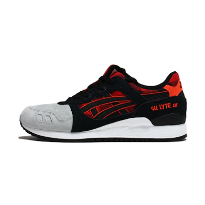 ASICS Gel-Lyte III 'Black Red Grey'