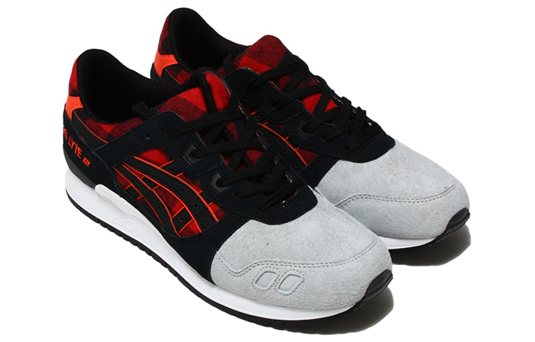 ASICS Gel-Lyte III 'Black Red Grey' 圖 3