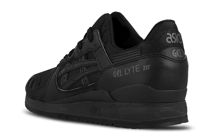 Shop Zapatillas ASICS Gel-Lyte III Negras de Caña Baja H6B3N-9090