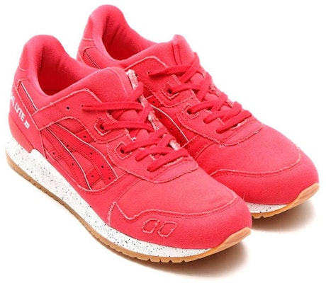 Asics Gel-Lyte 3 Classic 低筒 跑步鞋 男女款 經典紅 Order Asics Gel-Lyte 3 Classic 低筒 跑步鞋 男女款 經典紅
