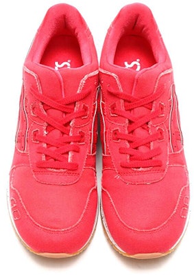 Asics Gel-Lyte 3 Classic 低筒 跑步鞋 男女款 經典紅 Lookbook Asics Gel-Lyte 3 Classic 低筒 跑步鞋 男女款 經典紅