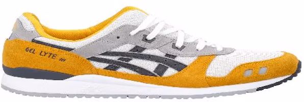 ASICS Gel Lyte III OG 'White Yellow' 1201A482SUEDE800 ASICS Gel Lyte III OG 'White Yellow' 1201A482SUEDE800