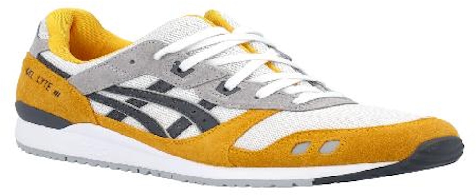 ASICS Gel Lyte III OG 'White Yellow' 1201A482SUEDE800 Order ASICS Gel Lyte III OG 'White Yellow' 1201A482SUEDE800
