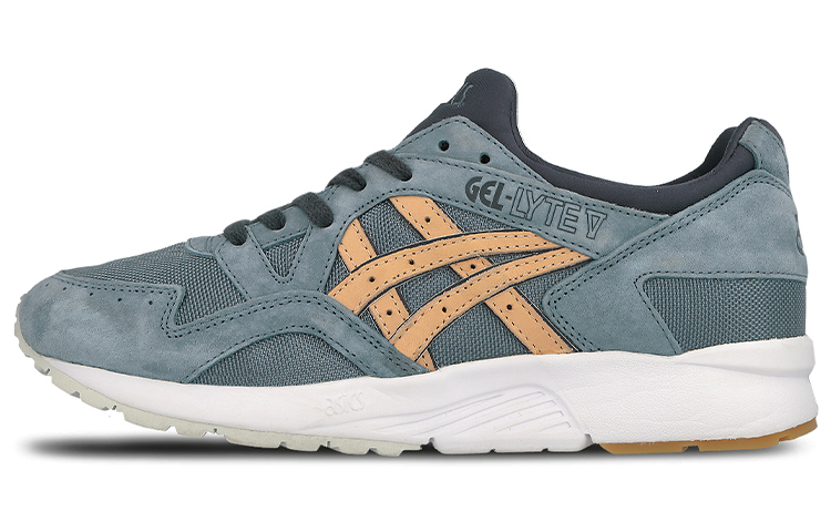 Buy Asics Gel-Lyte V 防滑耐磨復古休閒 低筒慢跑鞋 男女同款 青藍