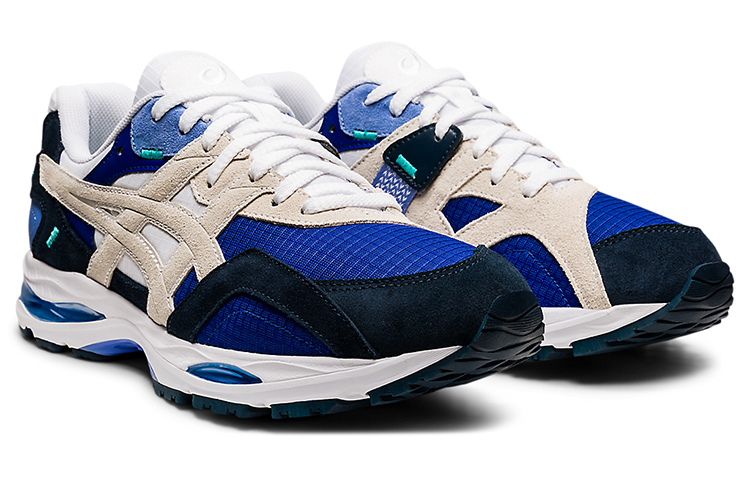 Lookbook ASICS Gel MC Plus ''Bleu Français Blanc'' 1201A021-402
