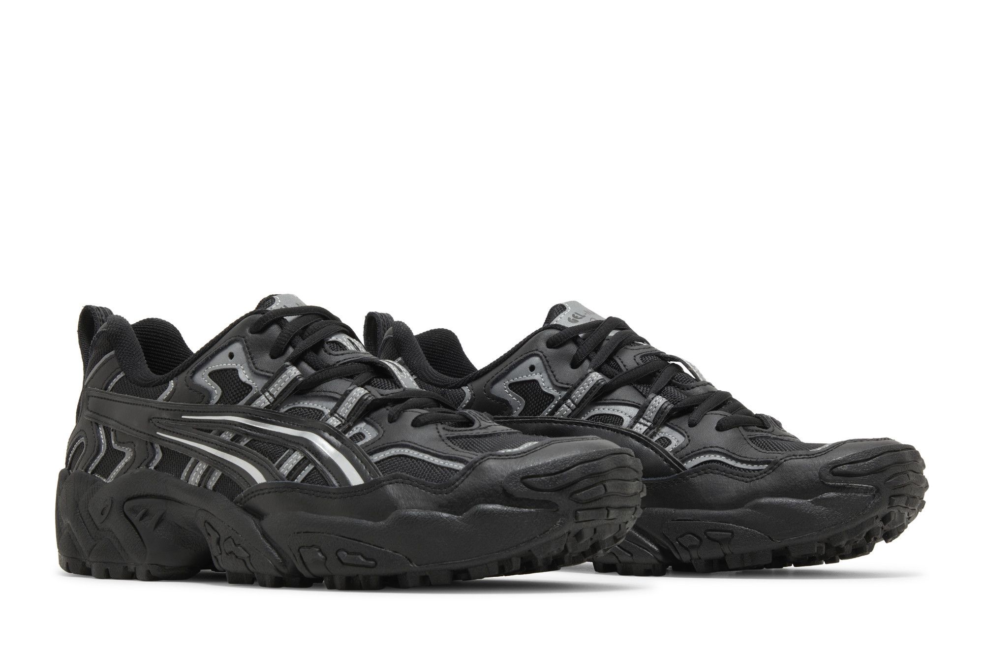 Cheap ASICS Gel Nandi ''Schwarz Silber'' 1203A200-002