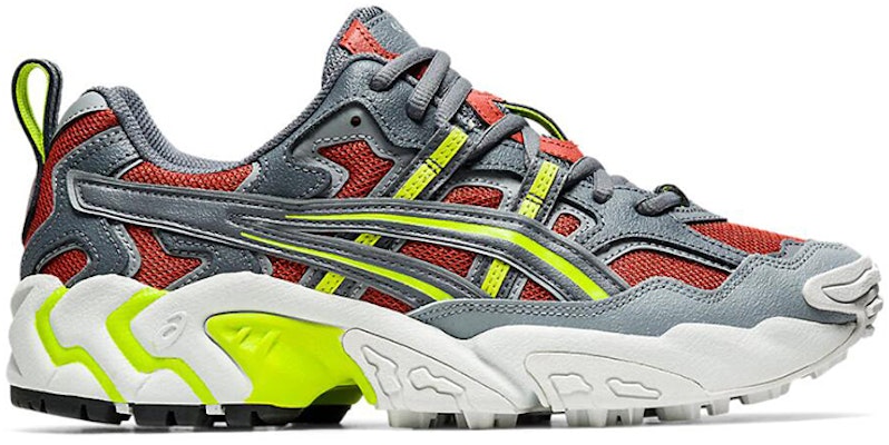 ASICS Gel-Nandi Gray Red Yellow Low Top 'Grey Red' 1021A315-600 Order ASICS Gel-Nandi Gray Red Yellow Low Top 'Grey Red' 1021A315-600