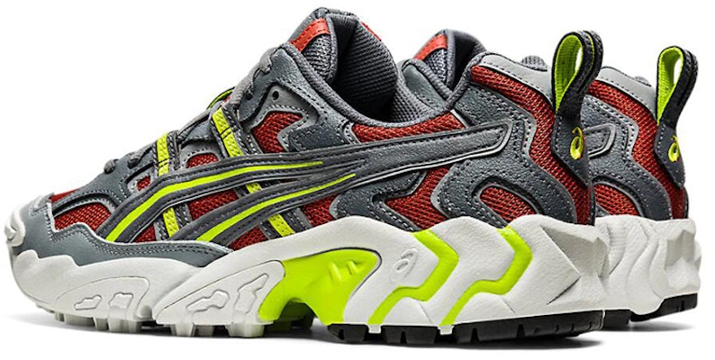 ASICS Gel-Nandi Abu Merah Kuning Sepatu Rendah 'Abu Merah' 1021A315-600 Shop ASICS Gel-Nandi Abu Merah Kuning Sepatu Rendah 'Abu Merah' 1021A315-600