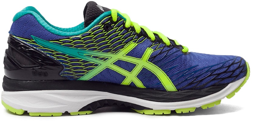 Asics GEL-Nimbus 18 舒適 耐磨 低筒 跑步鞋 男款 藍黃 Order Asics GEL-Nimbus 18 舒適 耐磨 低筒 跑步鞋 男款 藍黃