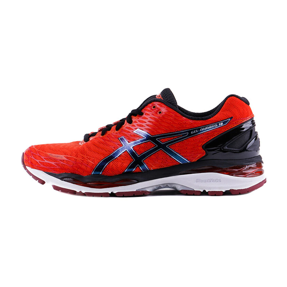 Buy ASICS Gel Nimbus 18 Red Blue T600N 0990 Novelship