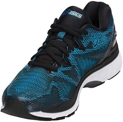 Asics GEL-Nimbus 20 舒適 運動 耐磨透氣 低筒 跑步鞋 男款 藍黑色 Lookbook Asics GEL-Nimbus 20 舒適 運動 耐磨透氣 低筒 跑步鞋 男款 藍黑色
