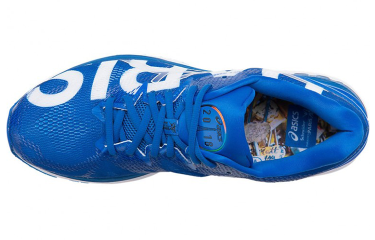 Lookbook 亞瑟士Gel-Nimbus 20 跑步鞋 藍白