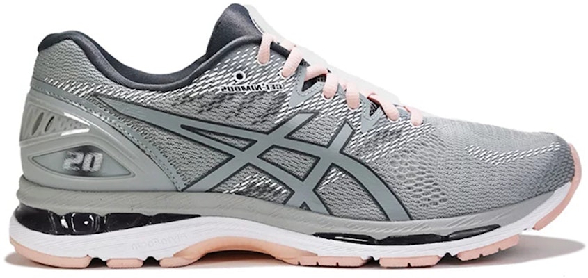 Asics GEL-Nimbus 20 減震耐磨 低筒運動鞋 灰粉色 Order Asics GEL-Nimbus 20 減震耐磨 低筒運動鞋 灰粉色