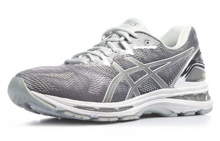 Lookbook ASICS Gel Nimbus 20 Platinum 'Carbon Silver' Sepatu Olahraga Pria T836N-9793