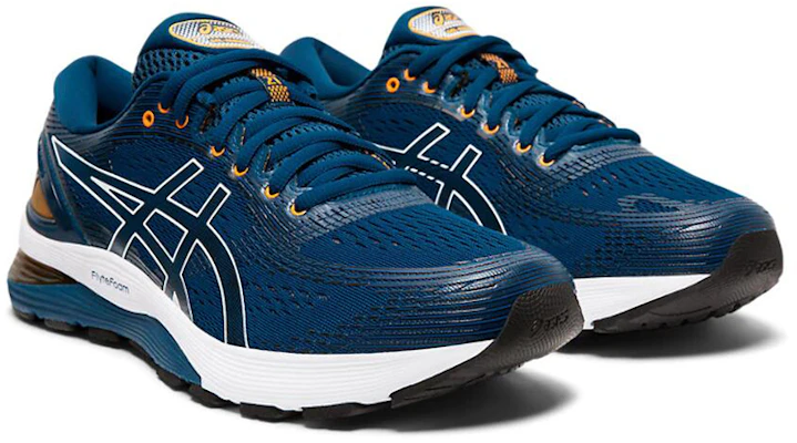 ASICS Gel Nimbus 21 4E 寬楦 '藏青色' 1011A168-402 Lookbook ASICS Gel Nimbus 21 4E 寬楦 '藏青色' 1011A168-402